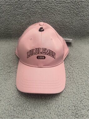 lululemon athletica Pink Logo Baseball Cap